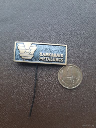 Значок тяжелый Прибалтика