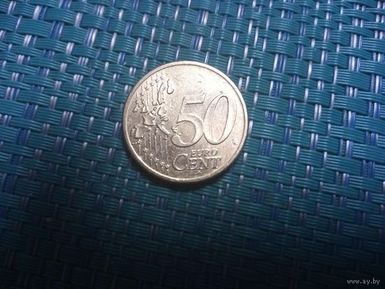 50 евроцентов 2002 А Германия