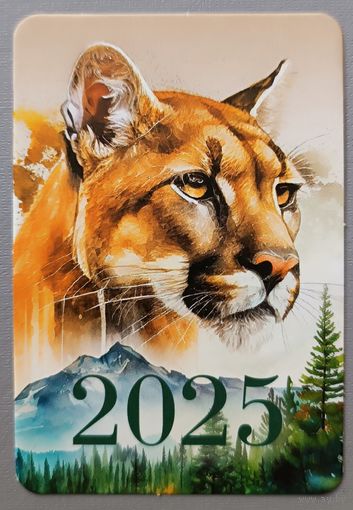Пума. Календарик, 2025