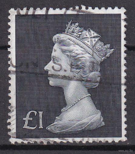 95.Br. Великобритания. Елизавета II. 1969 г. Стандарт. Mi.#510.