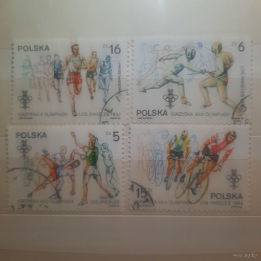 Польша 1984. Летняя олимпиада Лос Анджелес-84