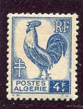 Французский Алжир. Стандарт. Символ страны. Галльский петух 4фр