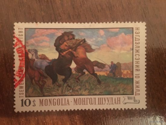 Монголия. Фауна. Лошади