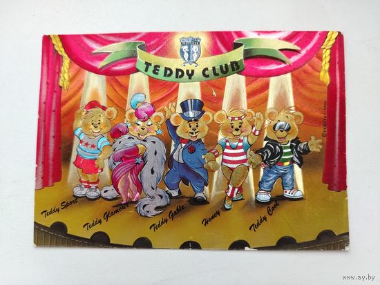 Англия. Teddy club. Чистая. 770.