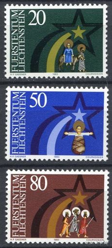 Лихтенштейн 1983 Рождество Серия 3 м. MNH