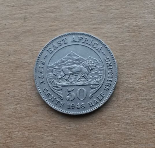 Британская Восточная Африка, 50 центов 1948 г., Георг VI (1936-1952)
