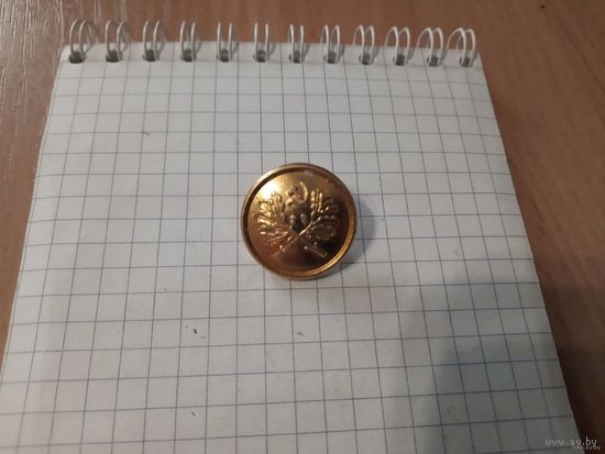 Пуговица лесничего СССР