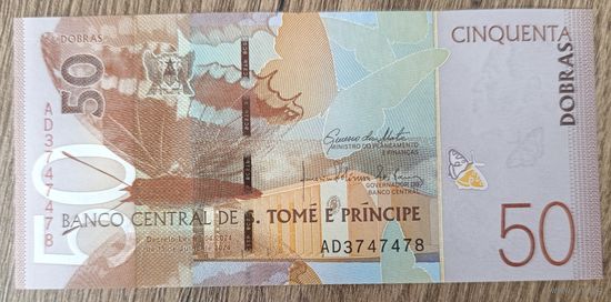50 добра 2024 (выпуск 2025) - Сан-Томе и Принсипи - UNC