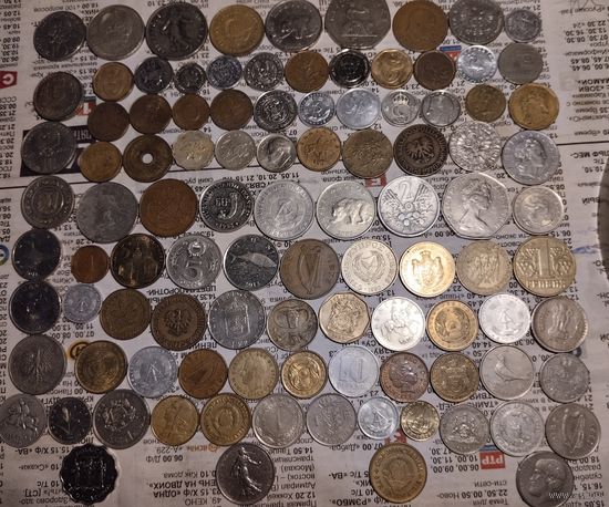 100 монет одним лотом.