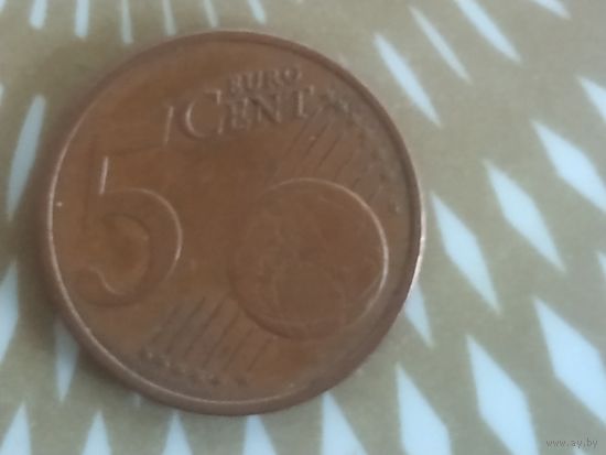 5 евроцента Словакия 2009 год.