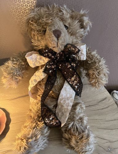 Старинная кукла медведь