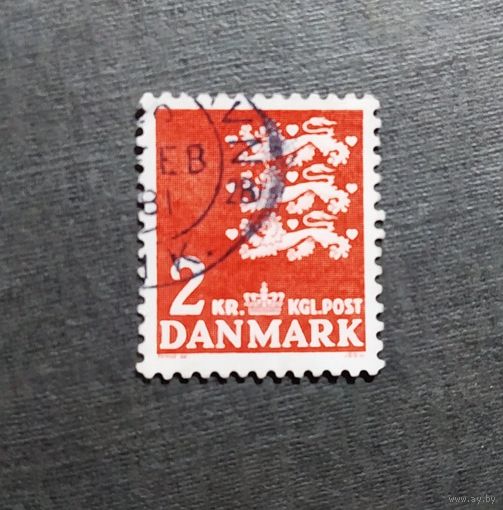 Марка Дания 1946 год Стандарт