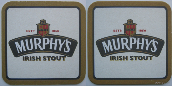 Подставка под пиво Murphy's  /Ирландия  /.
