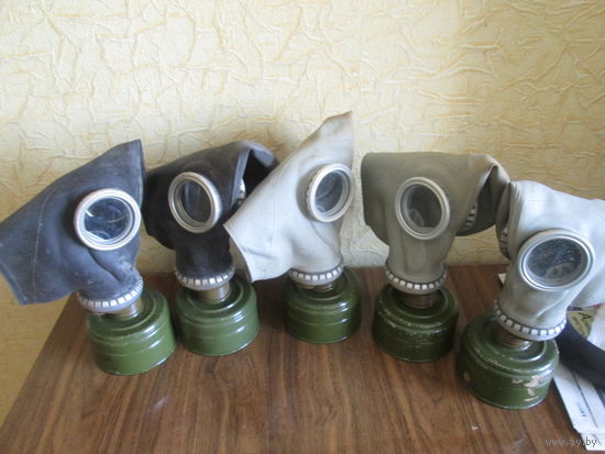Противогазы.Цена за шт.