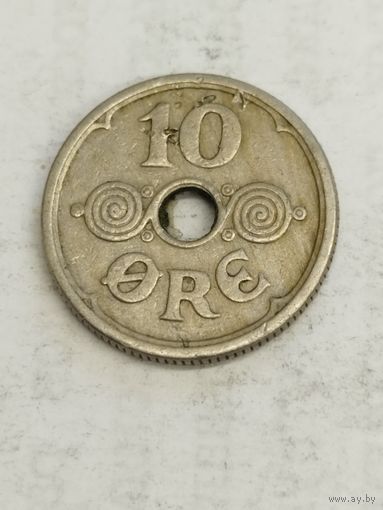 Дания 10 оре 1924