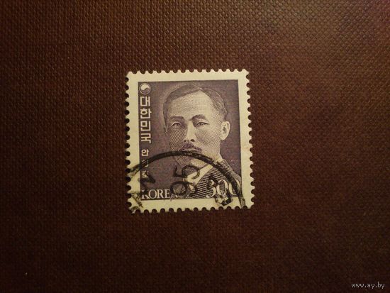 Южная Корея 1983 г.Ан Чхан Хо-лидер движения борьбы против японской оккупации Кореи./11а/