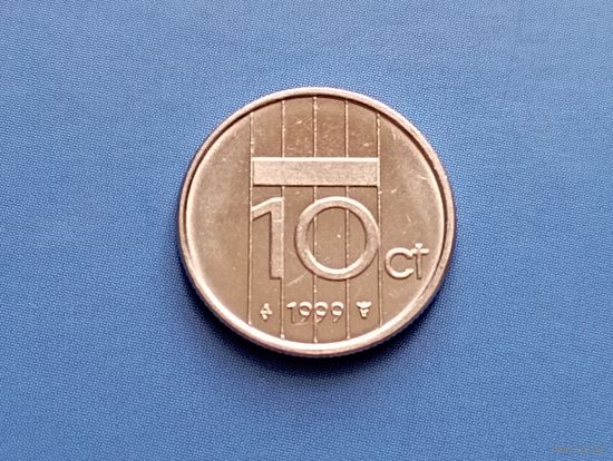 Нидерланды. 10 центов 1999