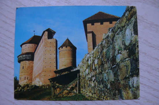 Календарик, 1988, Рига. Замок Турайдас.