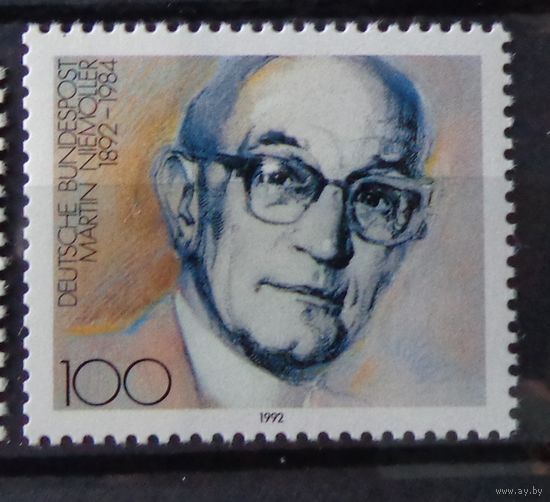 Современная Германия 1992г. Mi.1584 MNH** полная серия
