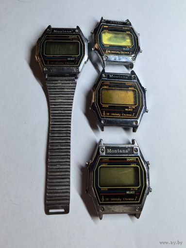 Часы . Монтана . Одним лотом . С рубля без МЦ. Всё с рубля без МЦ.