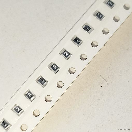 0805. 470 кОм ((цена за 100 штук)) 470кОм. 470к. Резисторы смд. smd 2012