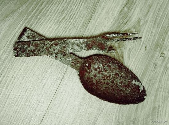 Ложка- вилка. Вермахт