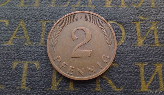2 пфеннига 1982 (F) Германия ФРГ #01