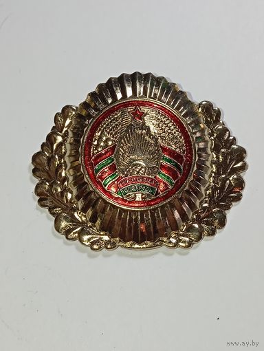 Кокарда МВД Республики Беларуси .