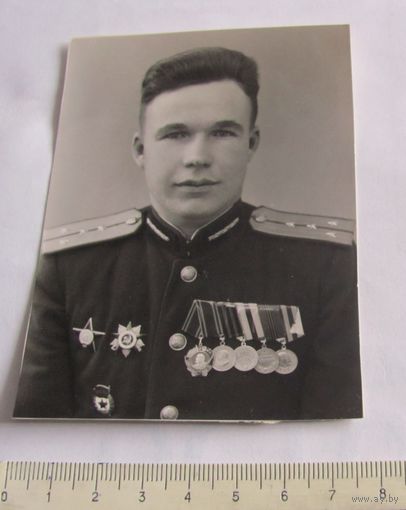 Танкист 62 с наградами ОЛ