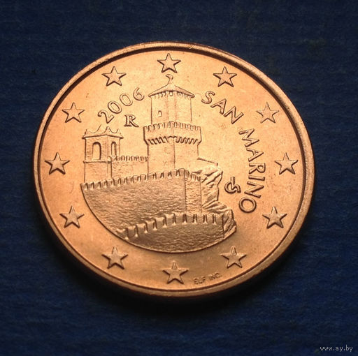 Сан-Марино 5 евроцентов 2006