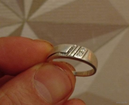 Перстень мужской, серебро 925, с рубля, три дня