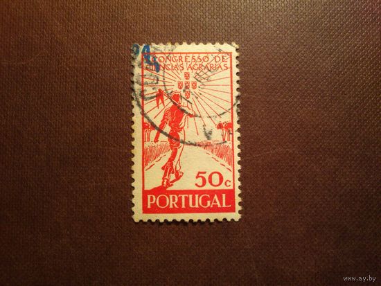 Португалия 1943 г. 1-й Конгресс аграрных наук.Фермер./30а/