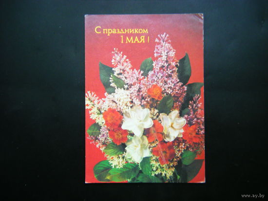 Открытка 1988г. из СССР.