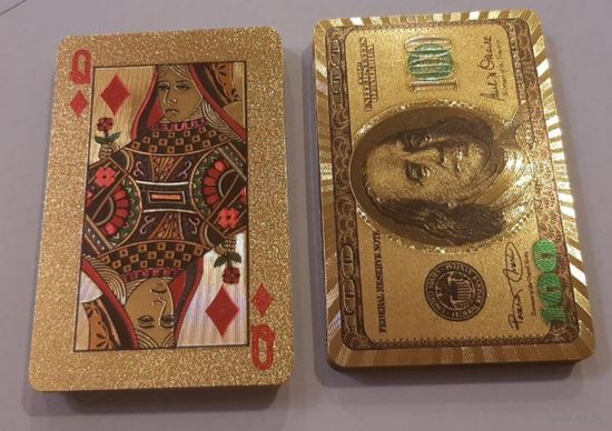Карты игральные 54 шт. 100 $.