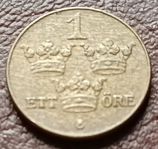 Швеция 1 эре, 1939    ( 1-5-5 )