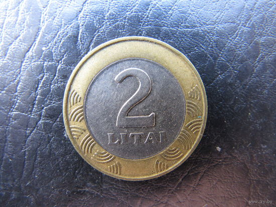 Литва. 2 лита. 2001. С 20 копеек. Распродажа коллекции. Смотрите другие лоты.