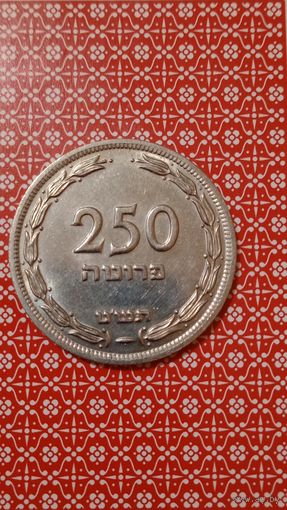 Израиль 250 пруто 1949