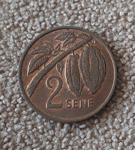 Самоа 2 сене, 1974 aUNC