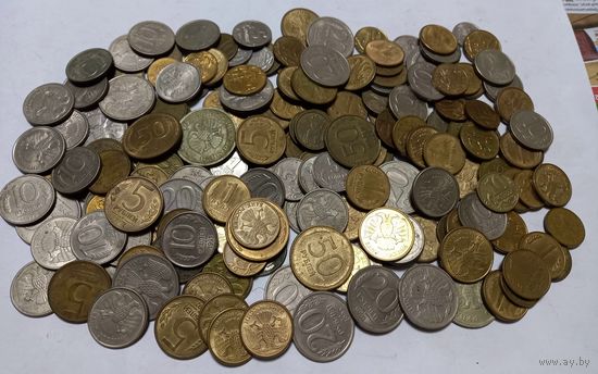 Монеты России 200 штук