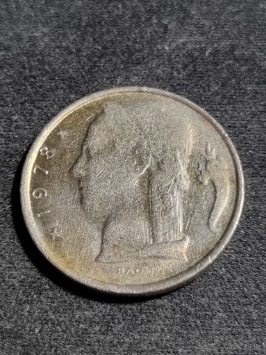 Бельгия 5 франков 1978