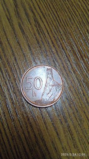 Словакия 50 геллеров 2003