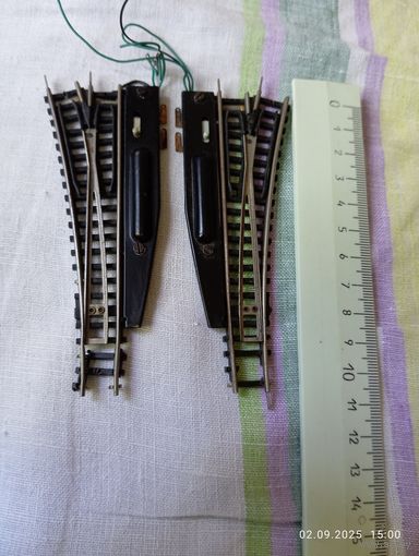 Стрелки (2), рельсы Piko 9 mm DDR