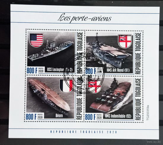 МАЛЫЙ ЛИСТ ФЛОТ КОРАБЛИ АВИАНОСЦЫ  СТО