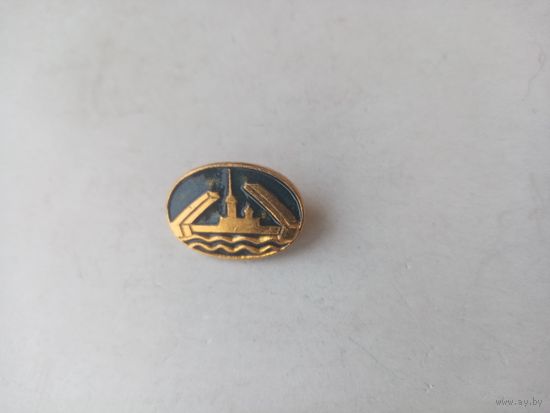 ЗНАЧОК РАЗВОДНОЙ МОСТ (СПБ)