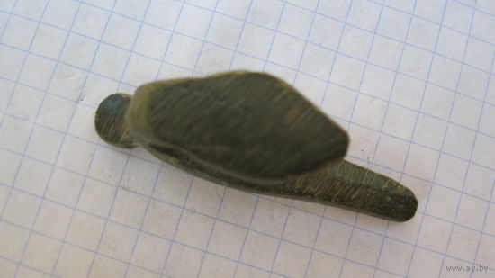 Зацеп на ножны Х.О. конец XVIII - начало XIX в. Литье, бронза.