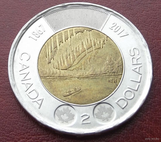 Канада. 2 доллара 2017