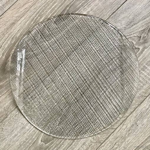 Блюдо (поднос). Блюдо из стекла авт. В.Мурахвер.