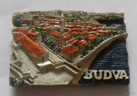 Будва, Черногория, магнит на холодильник