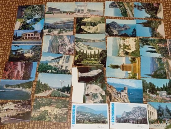 Открытки 67 шт разные города, ташкент псков калуга куйбышев и дркгие