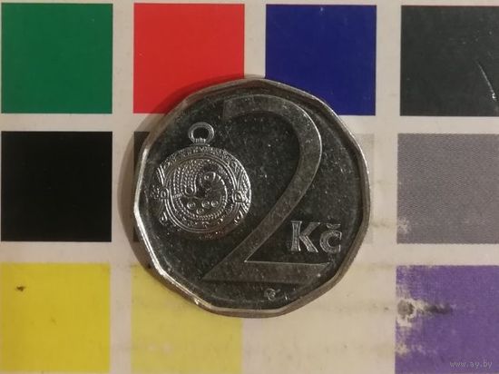 Чехия 2 кроны 2001